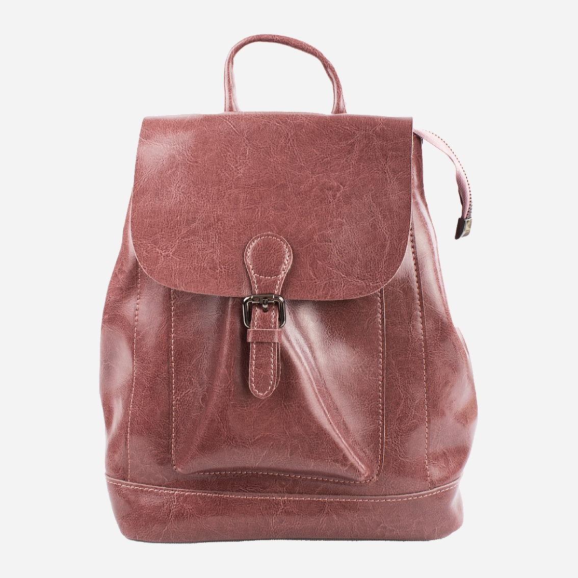 

Женская сумка-рюкзак кожаная Valiria Fashion ODA8107-13 Розовая
