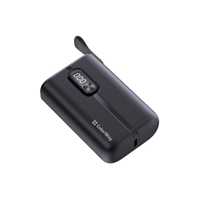 

Универсальная мобильная батарея ColorWay Full Power 10000mAh Black (CW-PB100LPK2BK-PDD)