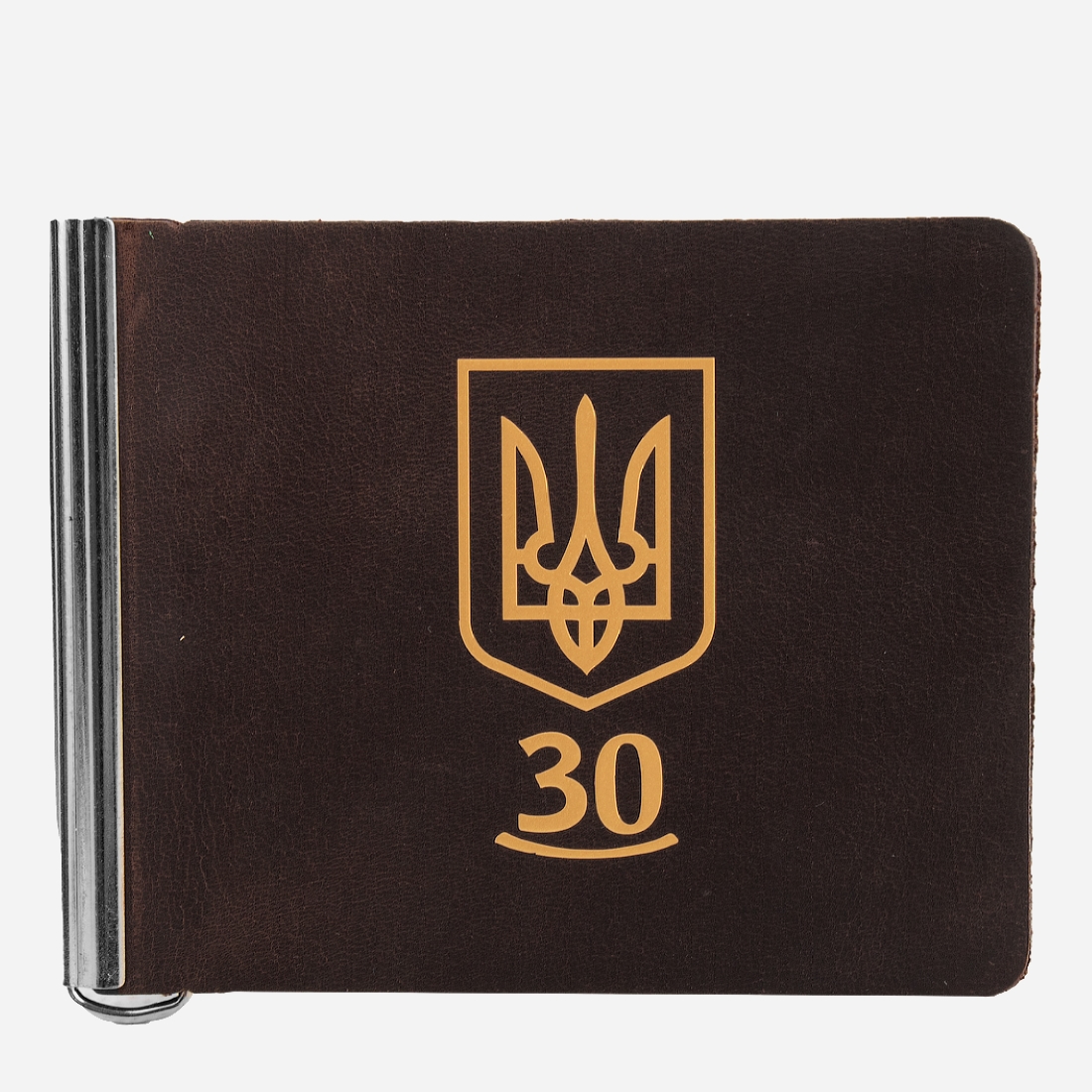 

Зажим для купюр DNK Leather DNK-U30-Spring-plus-col-F Коричневый