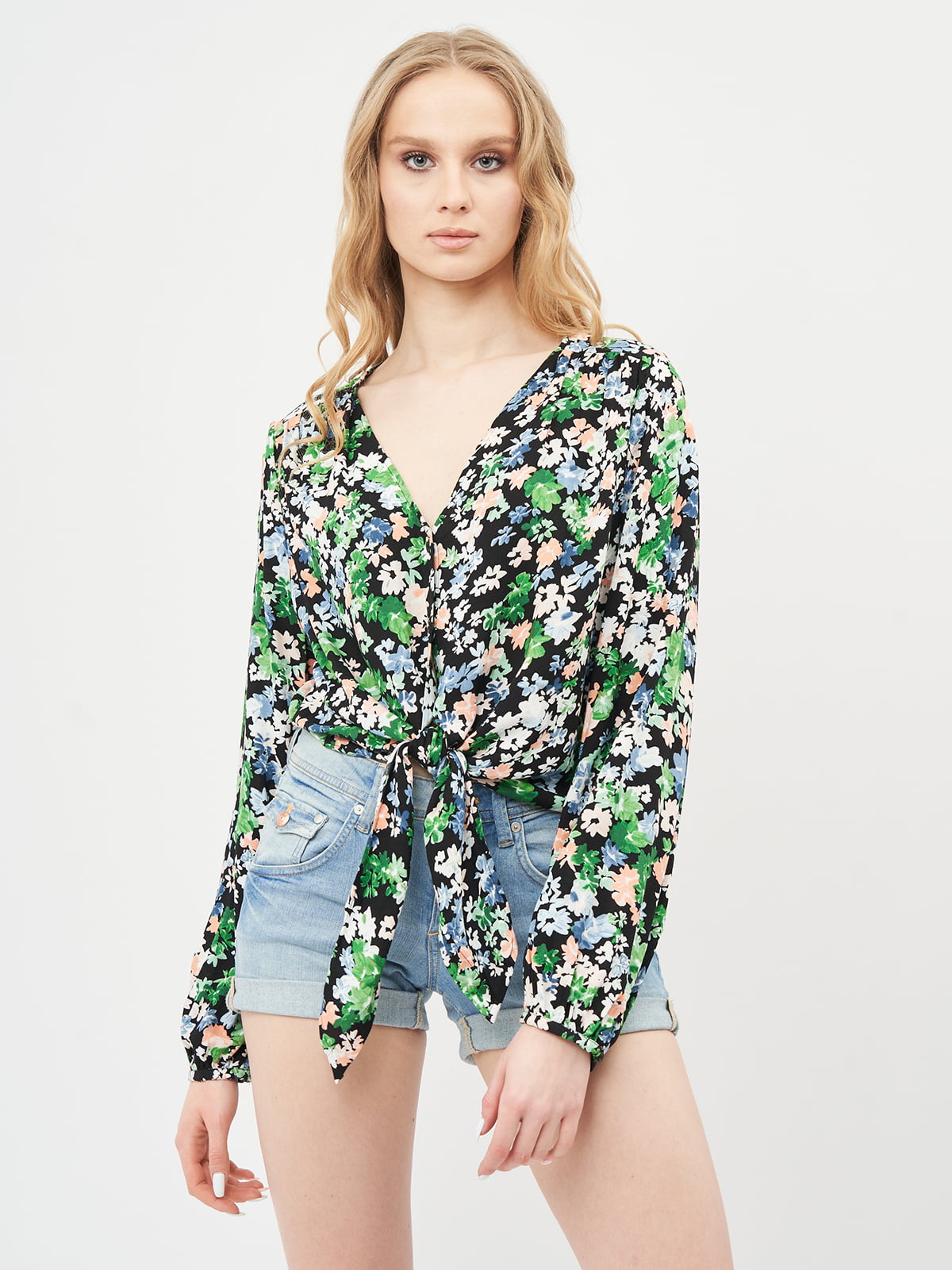 

Блузка H&M XAZ274223CURO  Черная, Блузка H&M XAZ274223CURO XL Черная