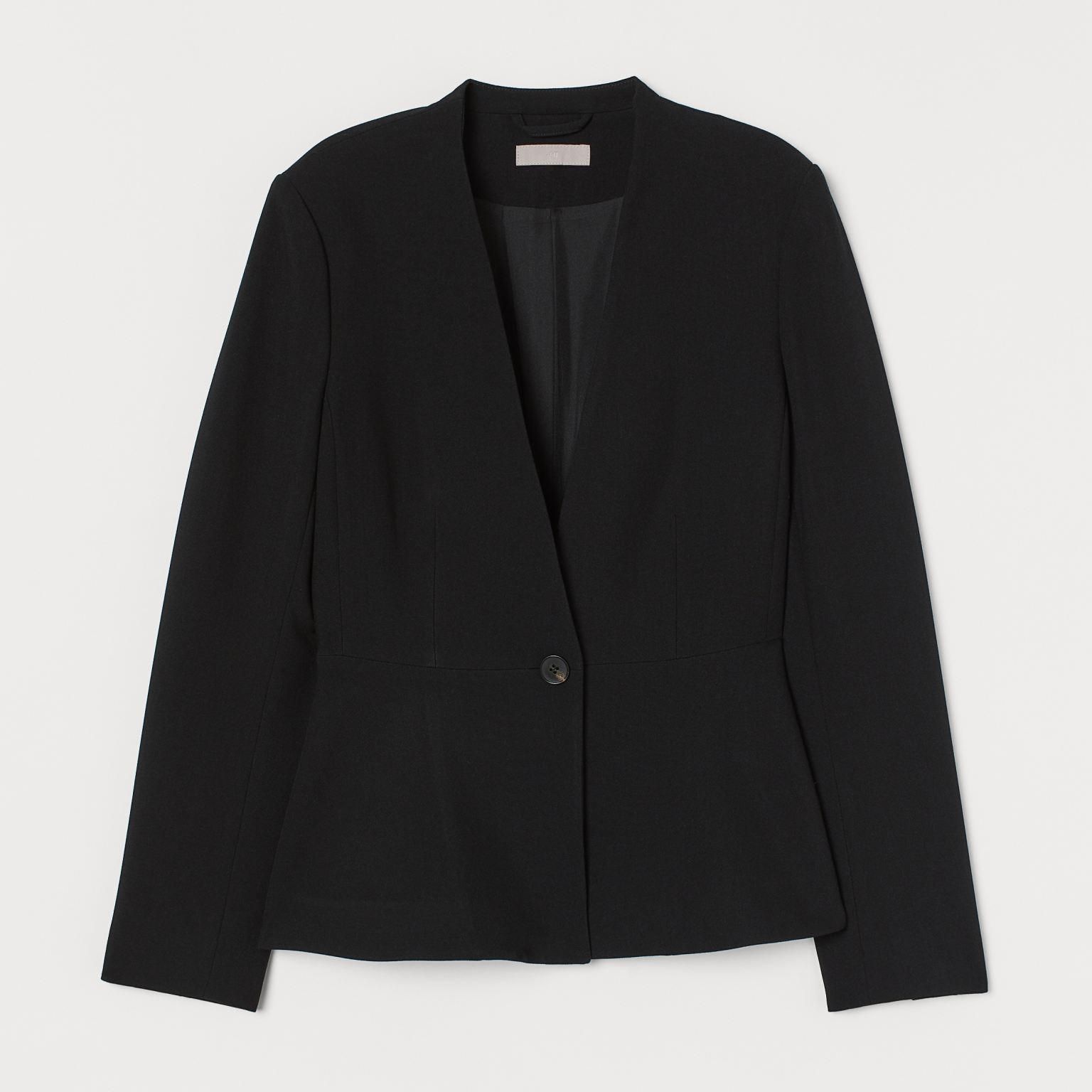 

Жакет H&M XAZ205348HIOW  Черный, Жакет H&M XAZ205348HIOW 42 Черный