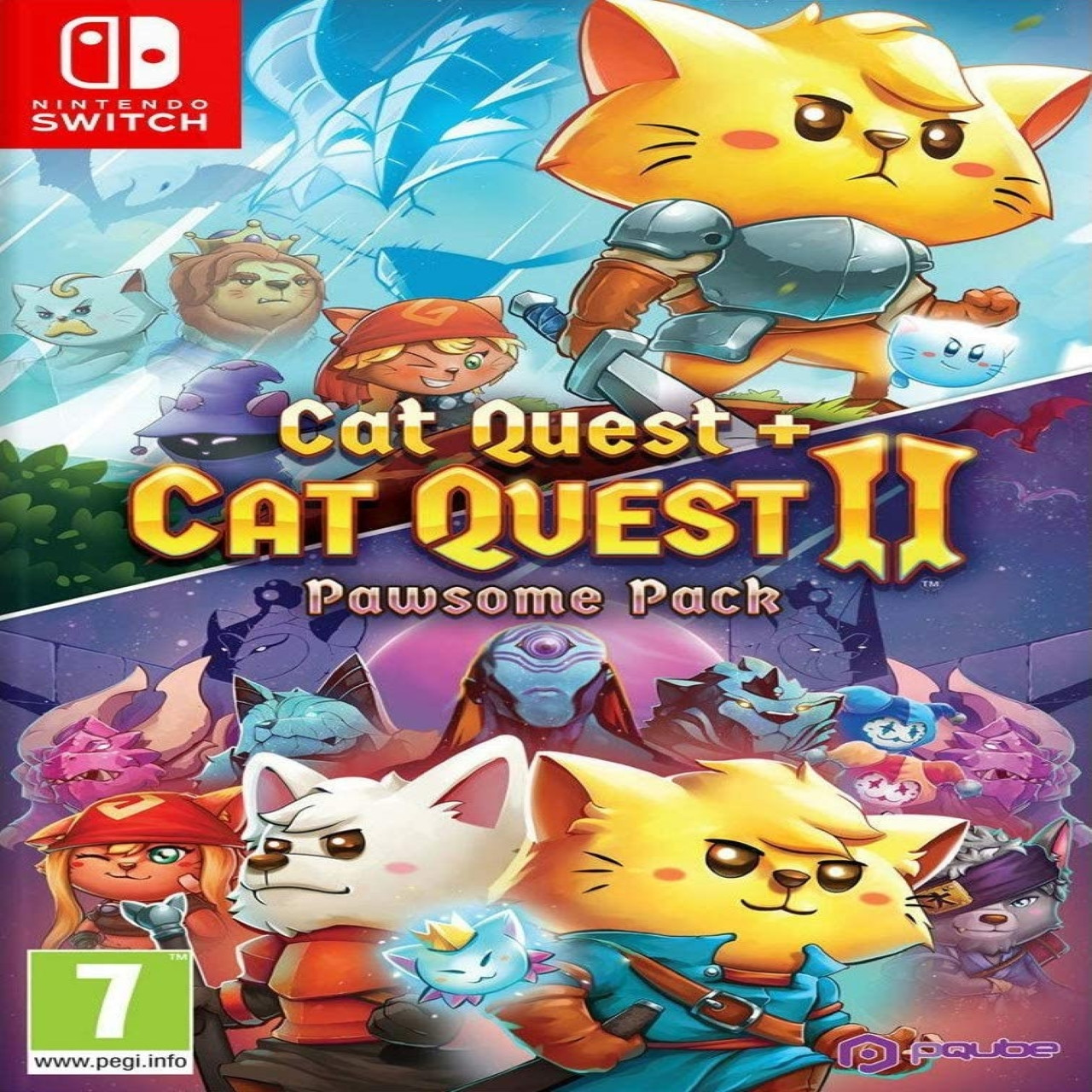 

Cat Quest + Cat Quest II Pawsome Pack (английская версия) Nintendo Switch