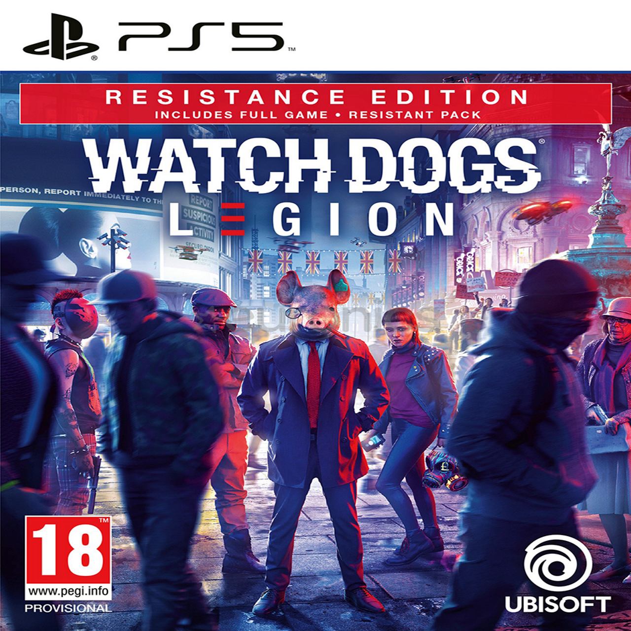

Watch Dogs: Legion Resistance Edition (русская версия) PS5