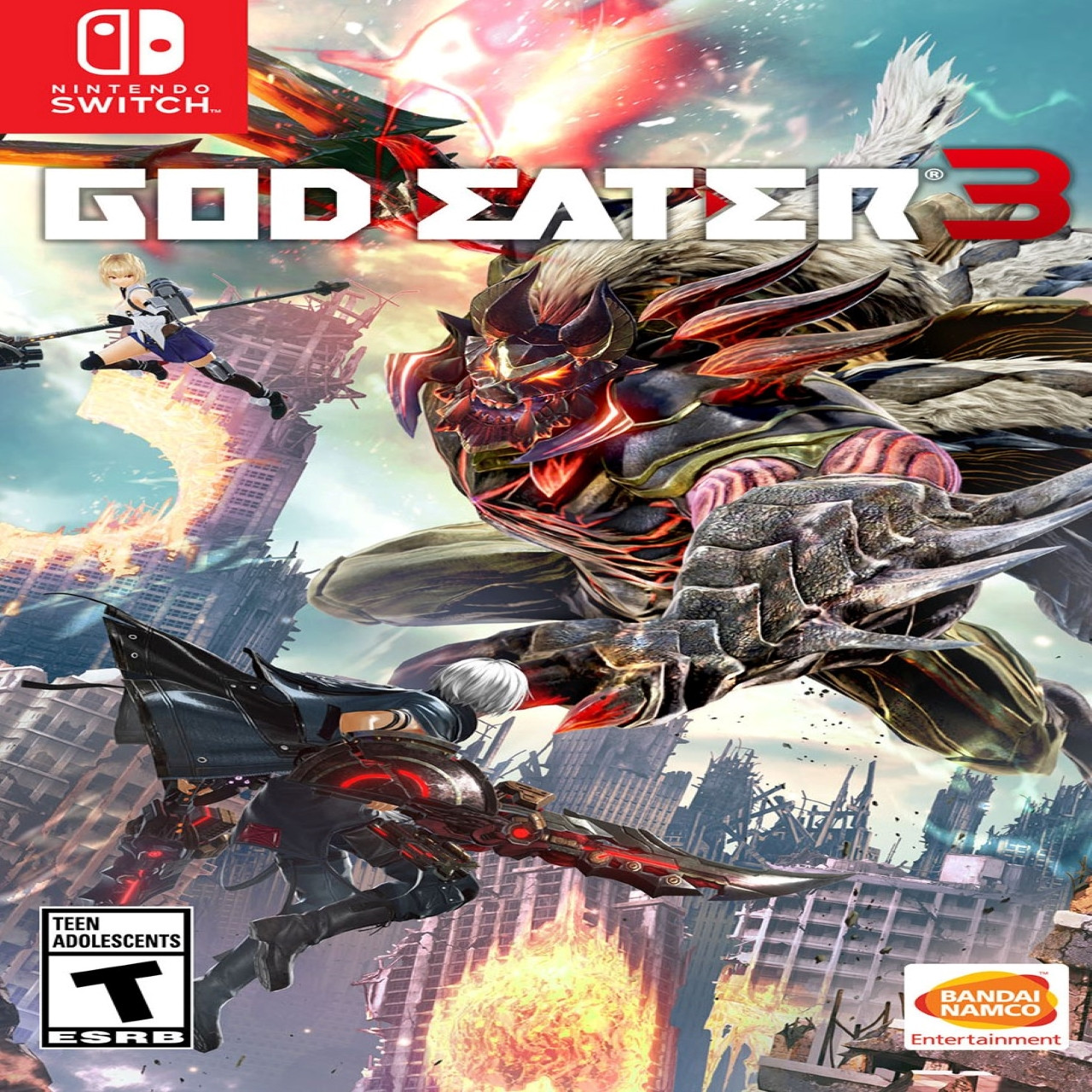 

God Eater 3 (русские субтитры) Nintendo Switch