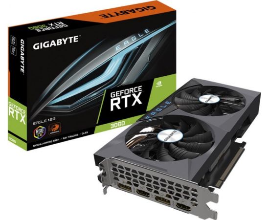 

Видеокарта Gigabyte RTX 3060 EAGLE Rev. 2.0 (Limited Hash Rate) (GV-N3060EAGLE-12GD)