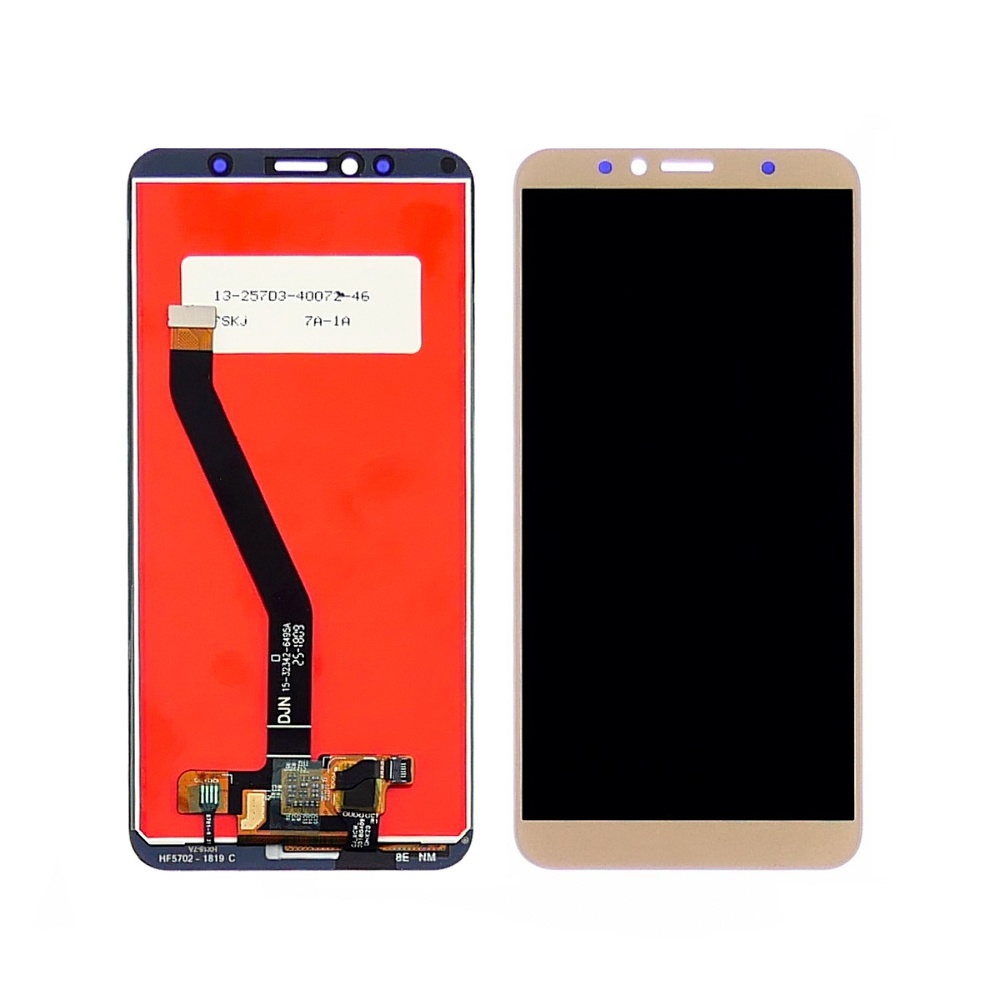

Дисплей для Huawei Y6 (2018) с золотистым тачскрином