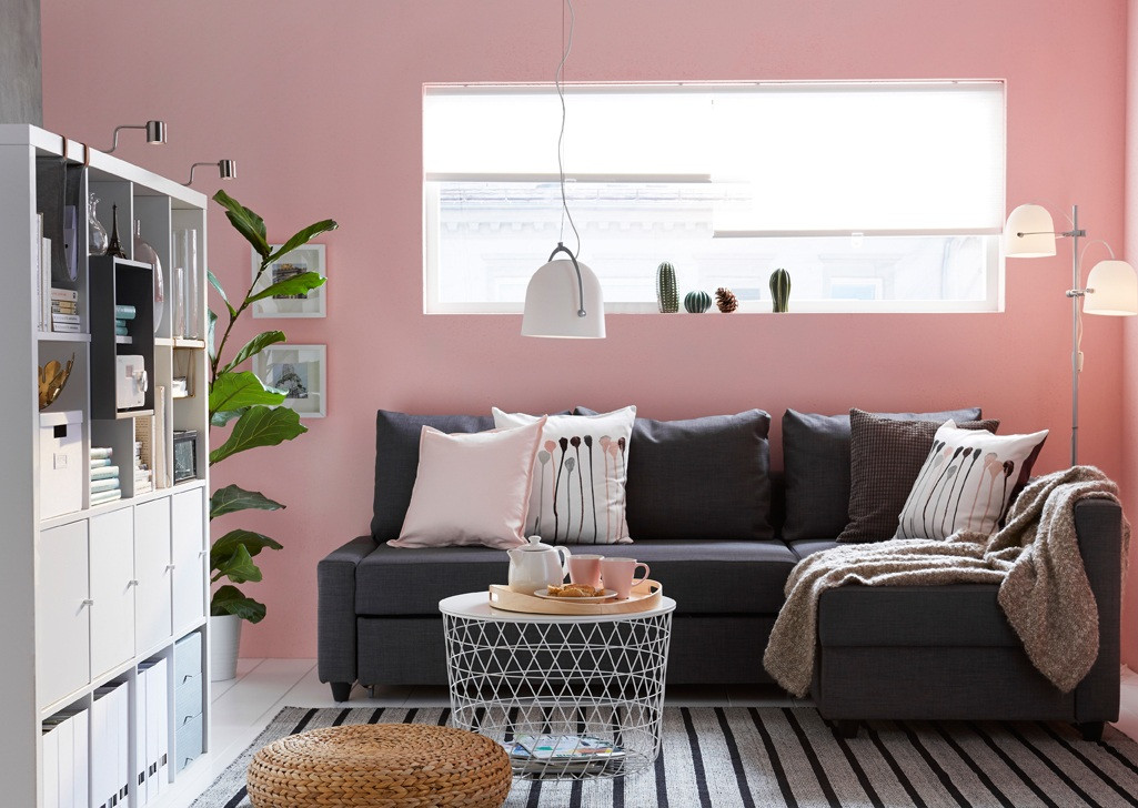 

Диван FRIHETEN IKEA 192.975.67 темно-сірий тканина