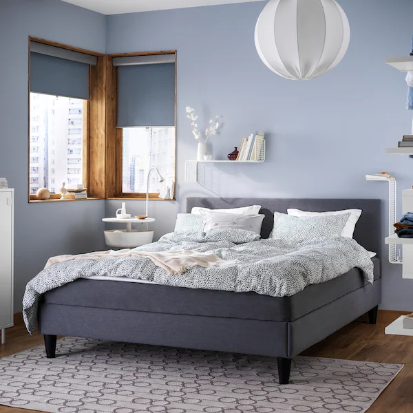 

Ліжко SABOVIK IKEA 493.857.51 сірий 160х200