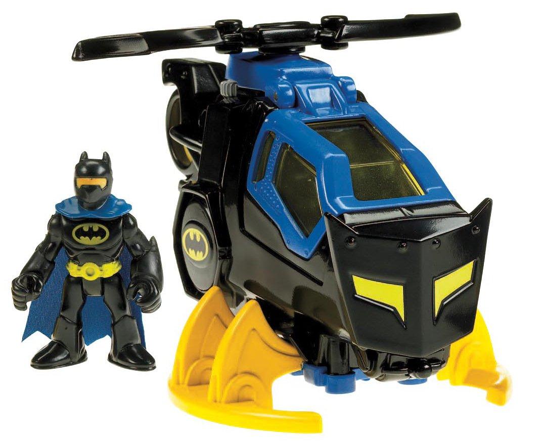 

Вертоліт Бетмена Fisher-Price Imaginext DC Super Friends Batcopter Ліга справедливості (X7652) (B008YTQUS0)