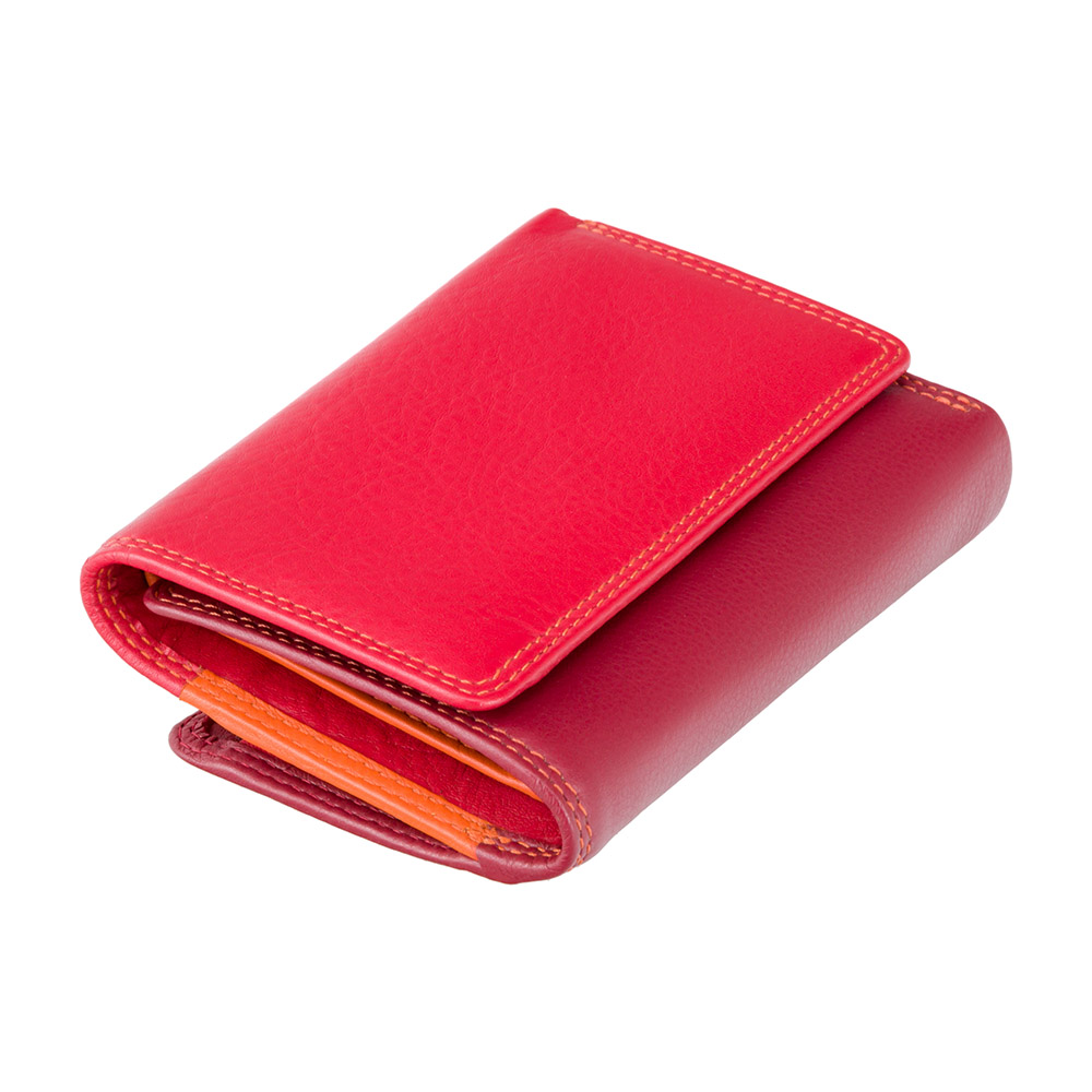 

Красный кошелек женский Visconti RB39 RED M Biola c RFID (Red Multi)