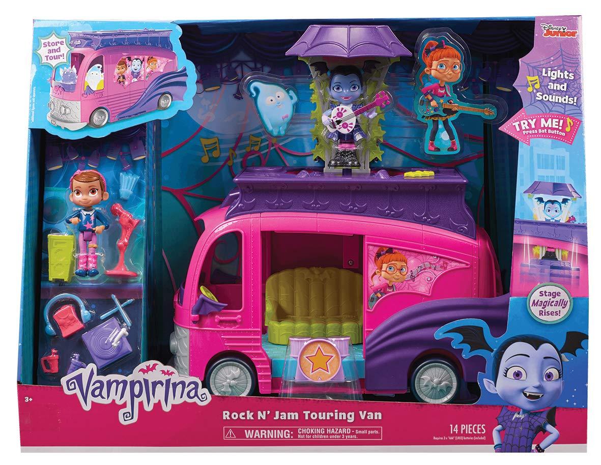 

Інтерактивний фургон Just Play Vampirina Rock N' Jam Touring Van Toy для гастролей (78126) (B079G1D7KC)