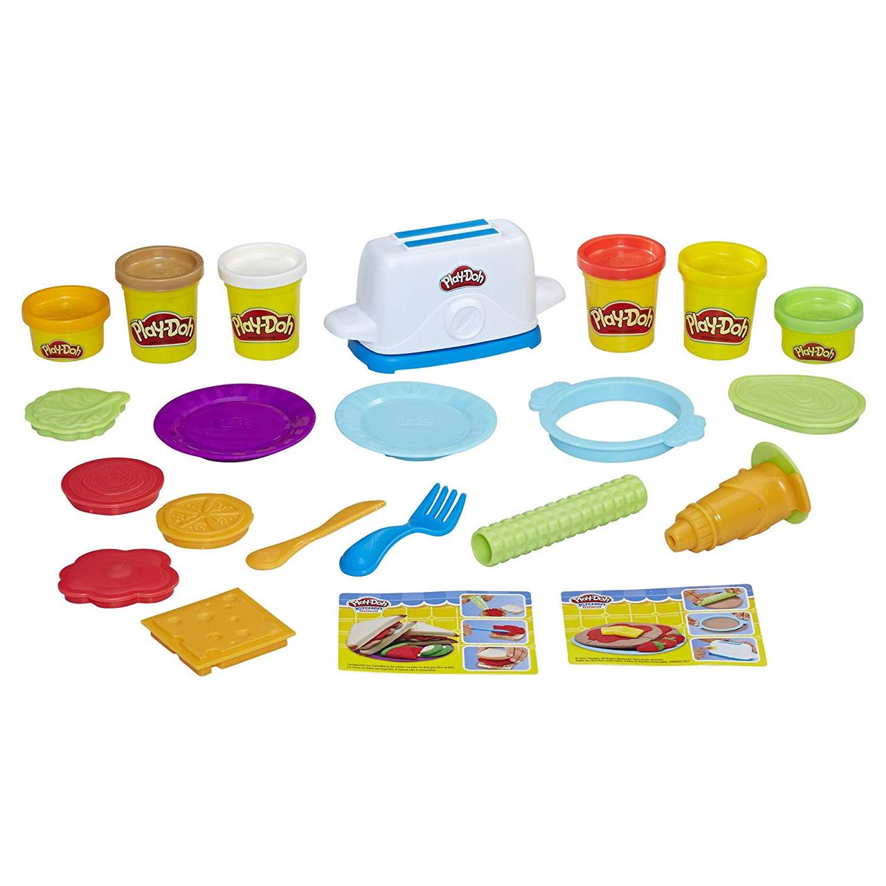 

Ігровий набір Hasbro Play-Doh Kitchen Creations Toaster (E0039) (B07667PWBP)