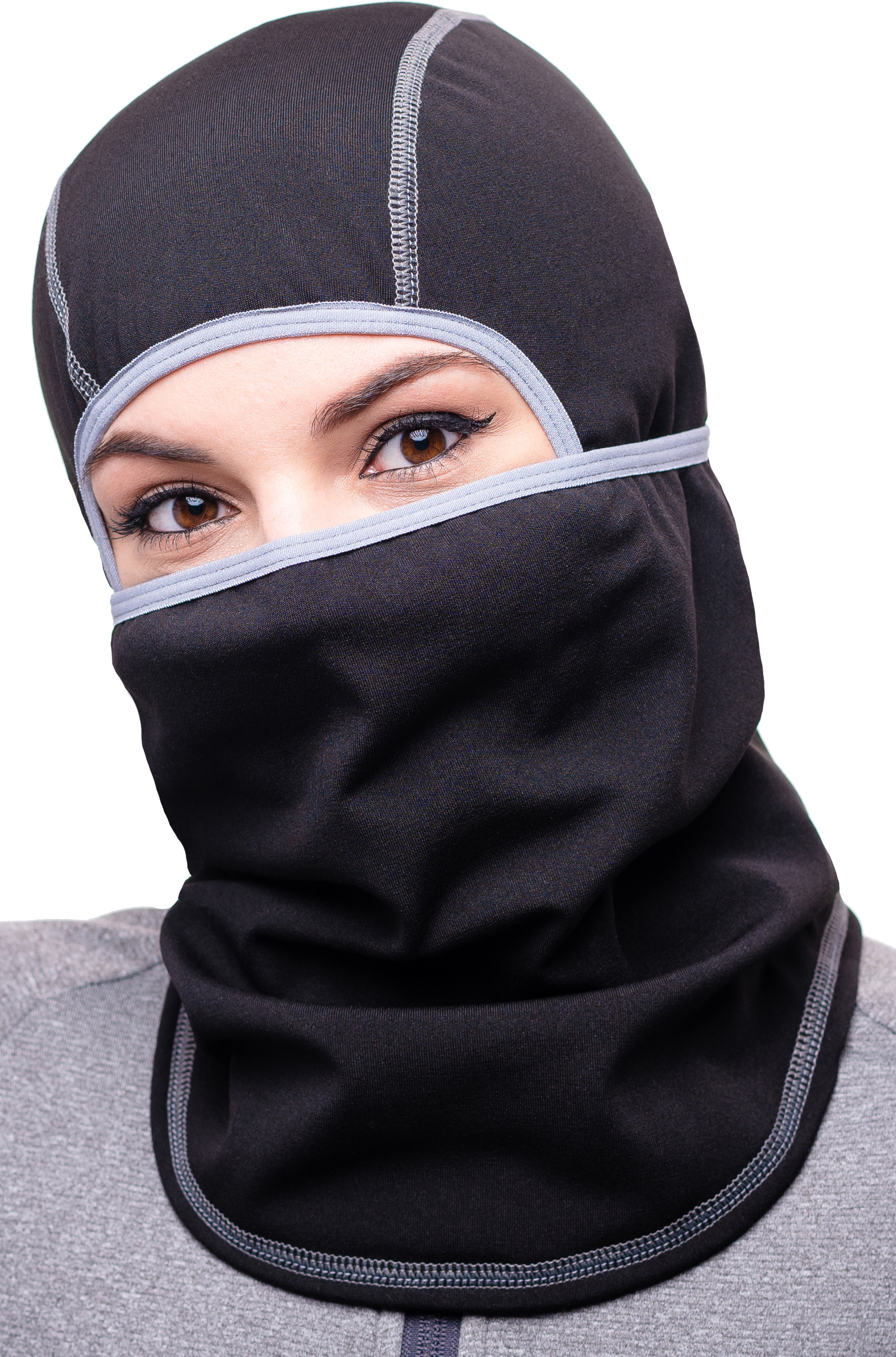

Балаклава зимняя Karimat Samurai S/M Черно-серая (s-sm-black-grey)