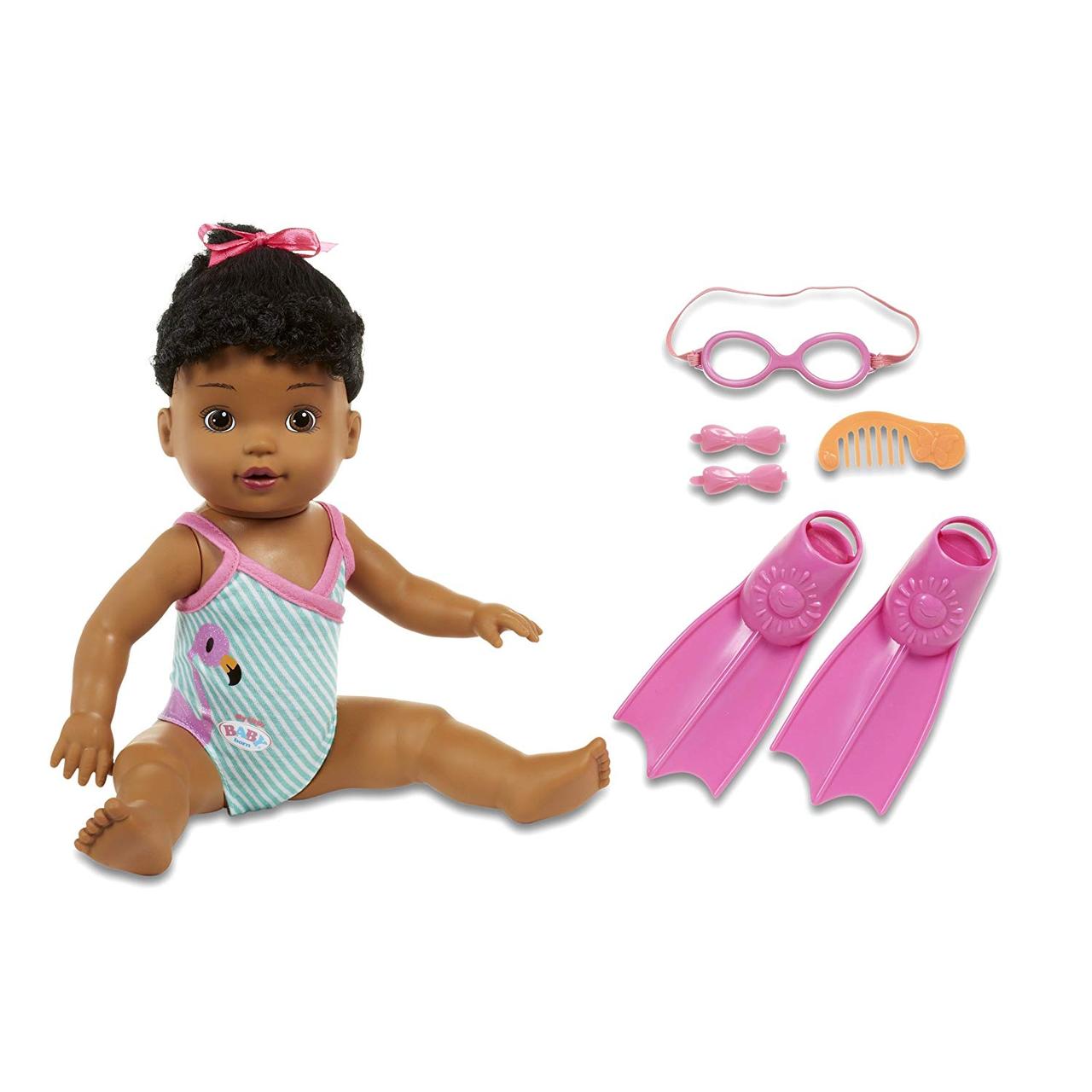 

Інтерактивна лялька Zapf Creation Baby Born Mommy Look I Can Swim чорна кучері (916182) (B07616VP6Z)