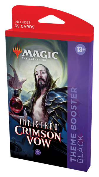 

Настольная игра Wizards of the Coast Тематический бустер Innistrad: Crimson Vow (Черный) АНГЛ (C90630000)