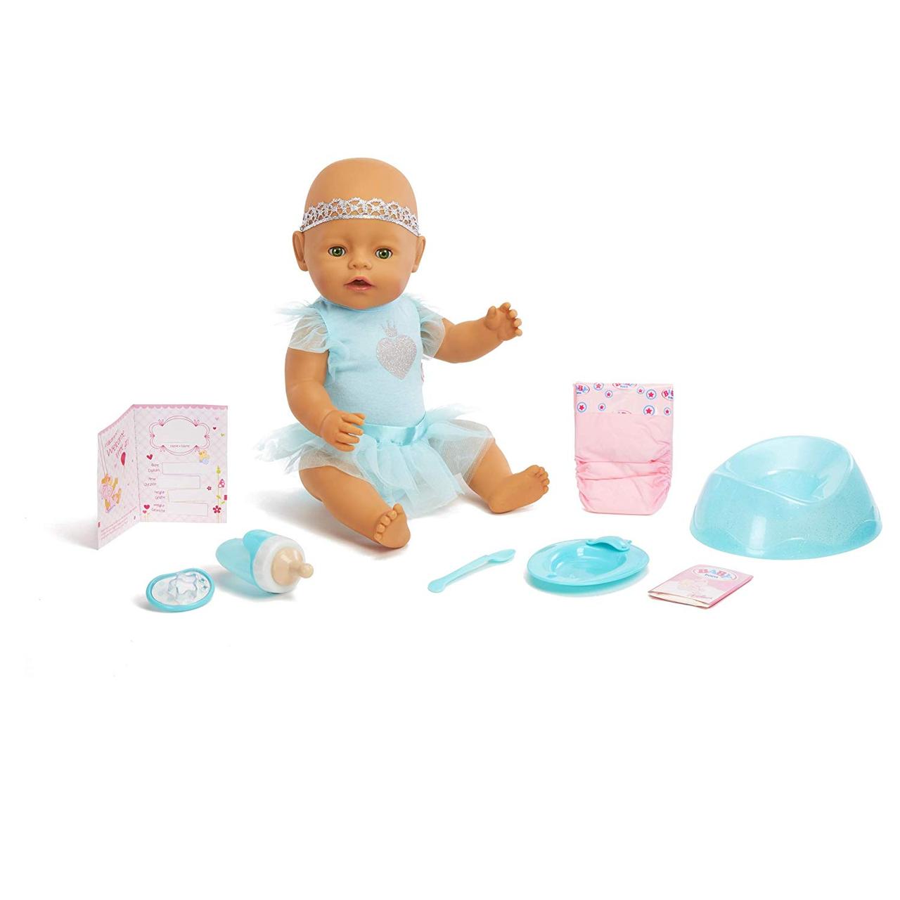 

Інтерактивна лялька Zapf Creation Baby Born Interactive Baby Doll - Green Eyes зелені очі (B07BB4QGJ2) (916281)