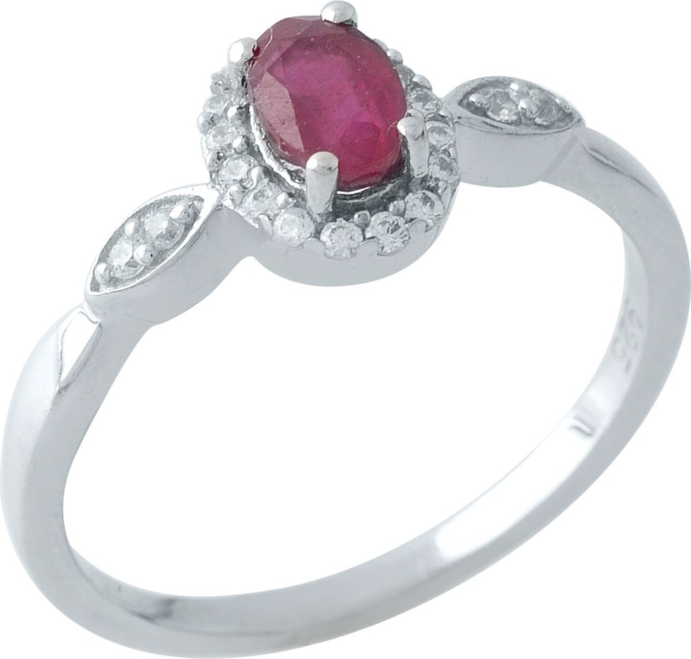 

Серебряное кольцо SilverBreeze с натуральным рубином 0.917ct 1972724 18.5 размер, 18.5 размер