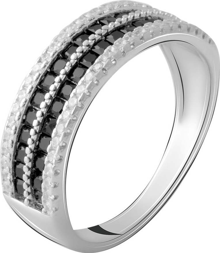 

Серебряное кольцо SilverBreeze с фианитами 2067351 18.5 размер, 18.5 размер