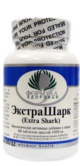 

Натуральная добавка Archon Vitamin Corporation ЭкстраШарк 60 таблеток (4970-6)