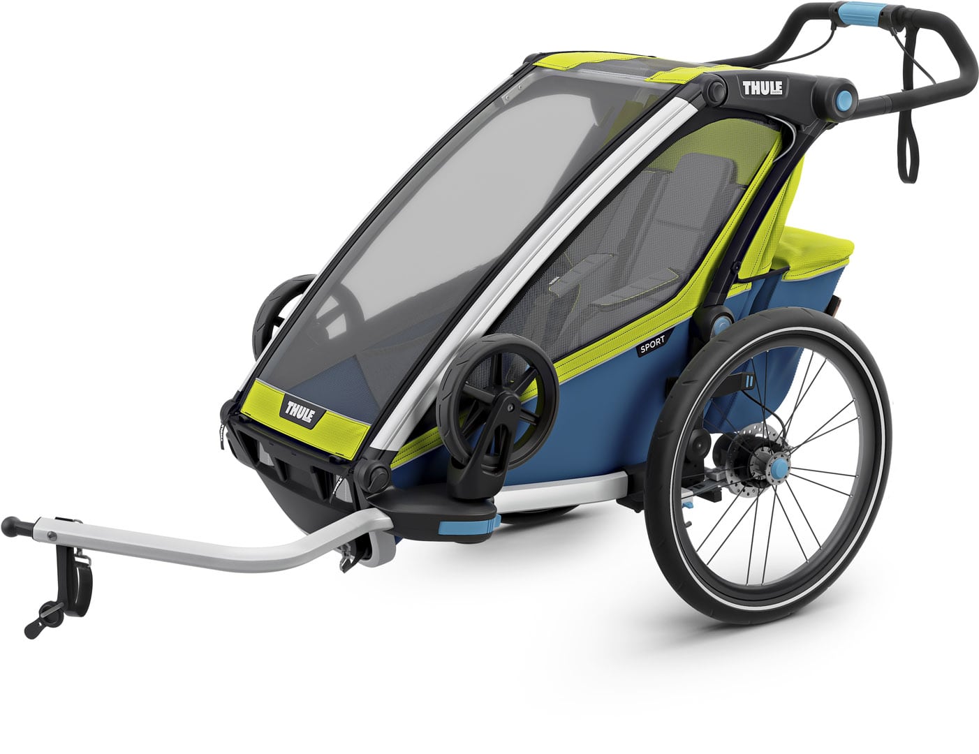 

Детская коляска Thule Chariot Sport 1 (Chartreuse-Mykonos) (TH 10201002)