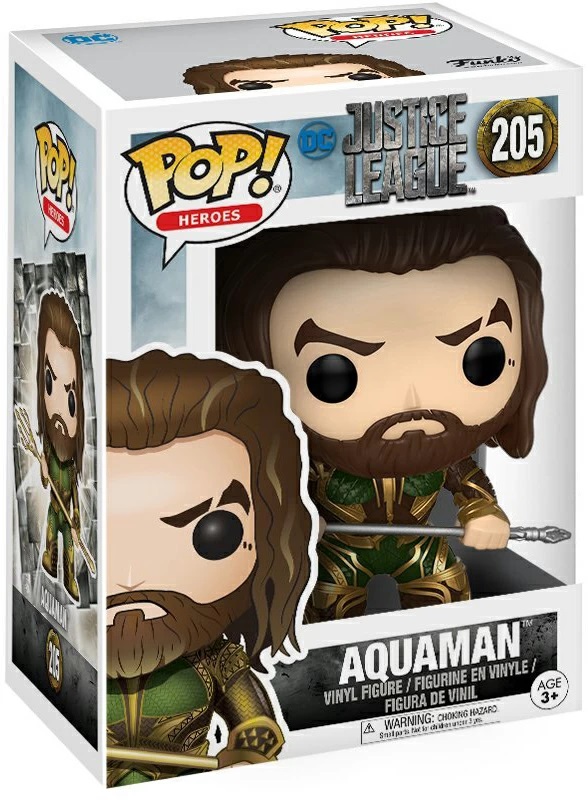 

Фигурка Funko Pop Фанко Поп Аквамен Лига Справедливости Aquaman 10 см BS A 205