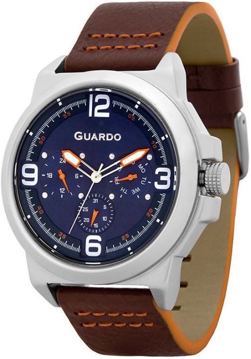 

Мужские наручные часы Guardo P11367 SBlBr