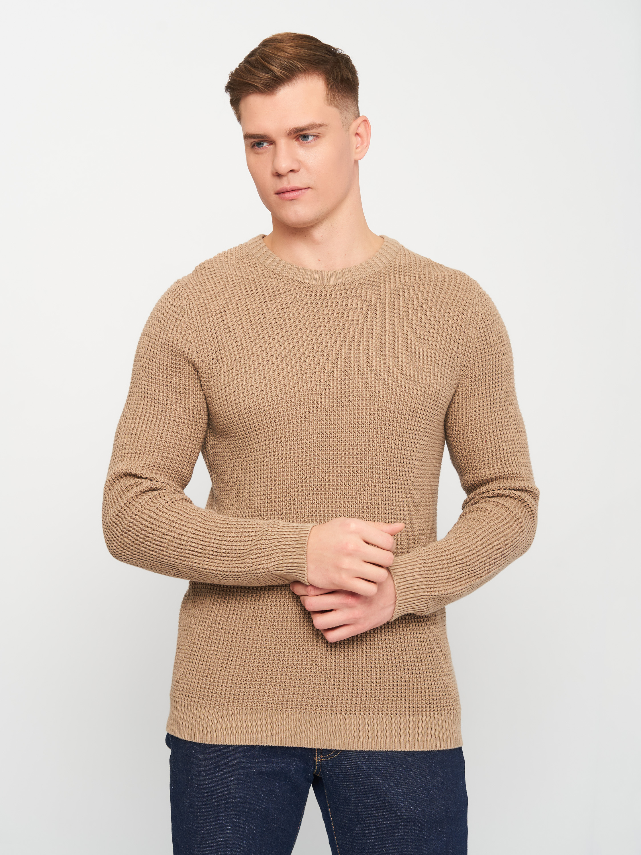 

Джемпер Selected Homme XAZ106303PNAV  Бежевый, Джемпер Selected Homme XAZ106303PNAV S Бежевый