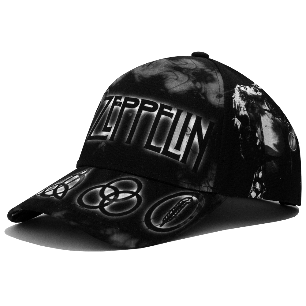 

Бейсболка AMG Led Zeppelin Ч/Б М 0361