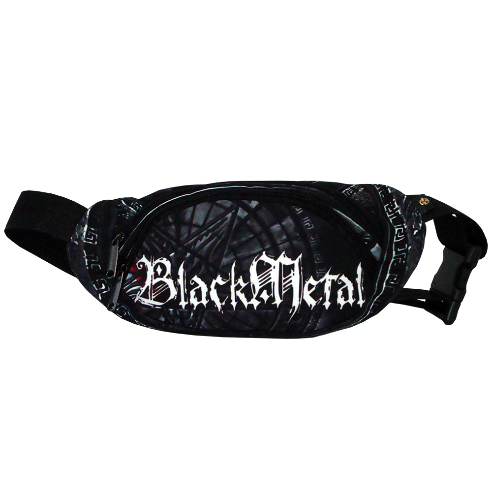 

Сумка AMG поясная Black Metal ART 2139