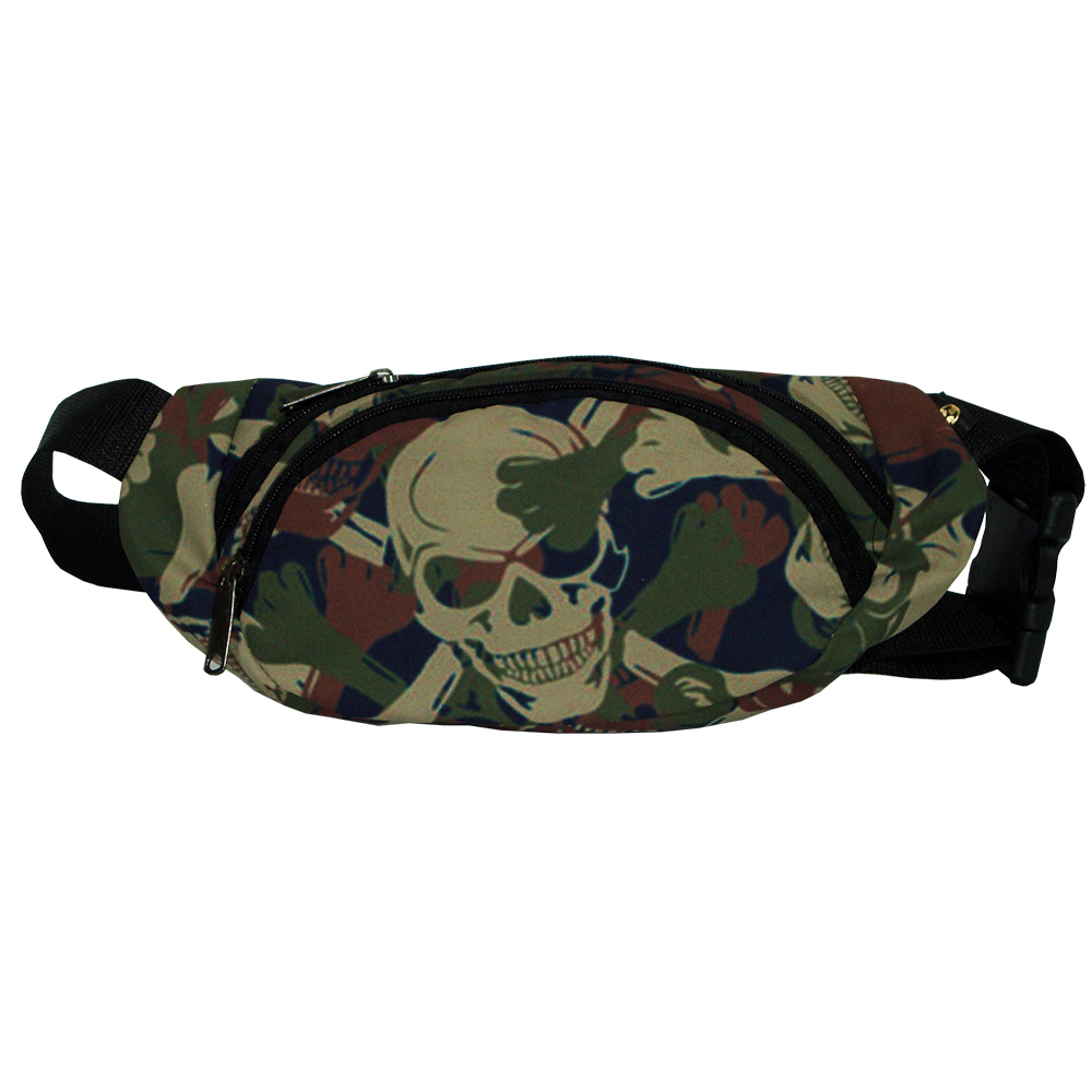 

Сумка AMG поясная Skulls Camo ART 2271