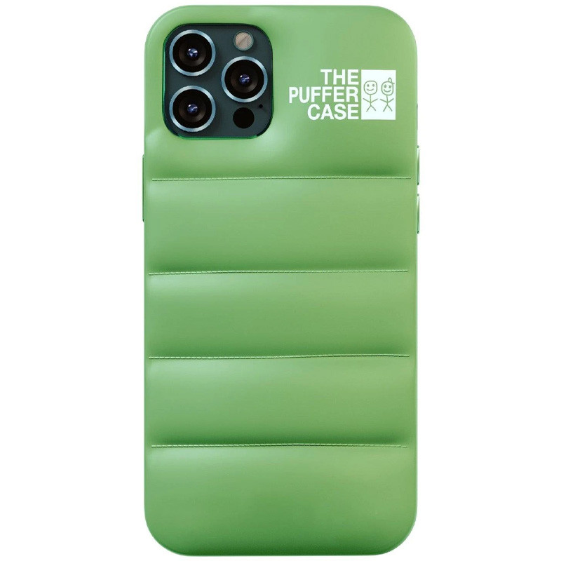 

Чехол-пуховик Epik Puffer case для Apple iPhone 13 Pro (6.1") Зеленый