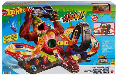 

Игровой набор Hot wheels Нападение токсичной гориллы GTT94