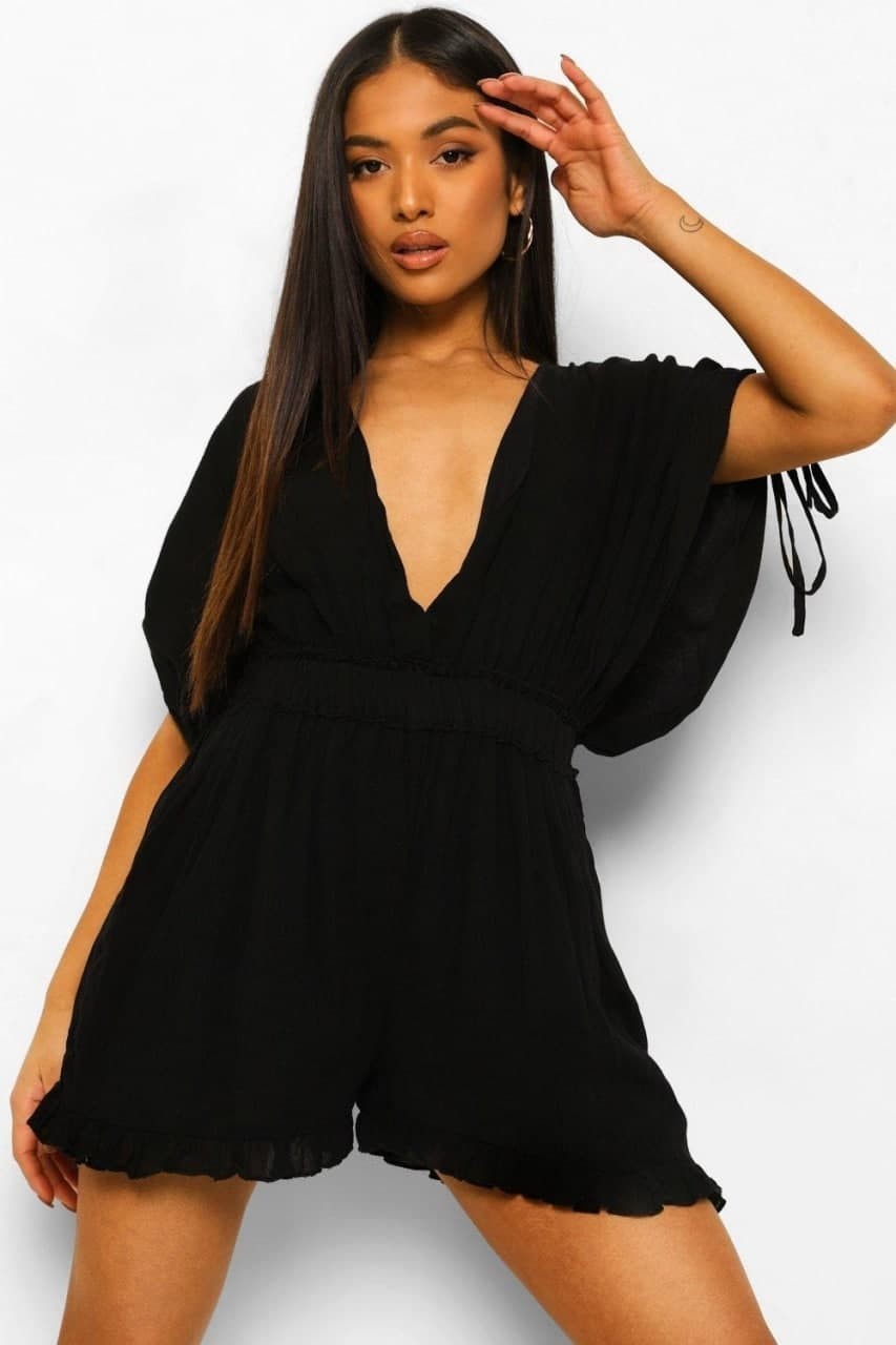

Комбинезон Boohoo  черный 8520123003335, Комбинезон Boohoo 36 черный 8520123003335