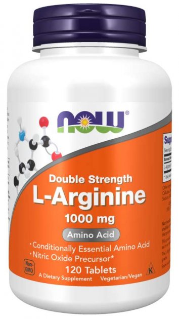 

Аминокислота NOW L-Arginine 1000 mg, 120 таблеток (772520)