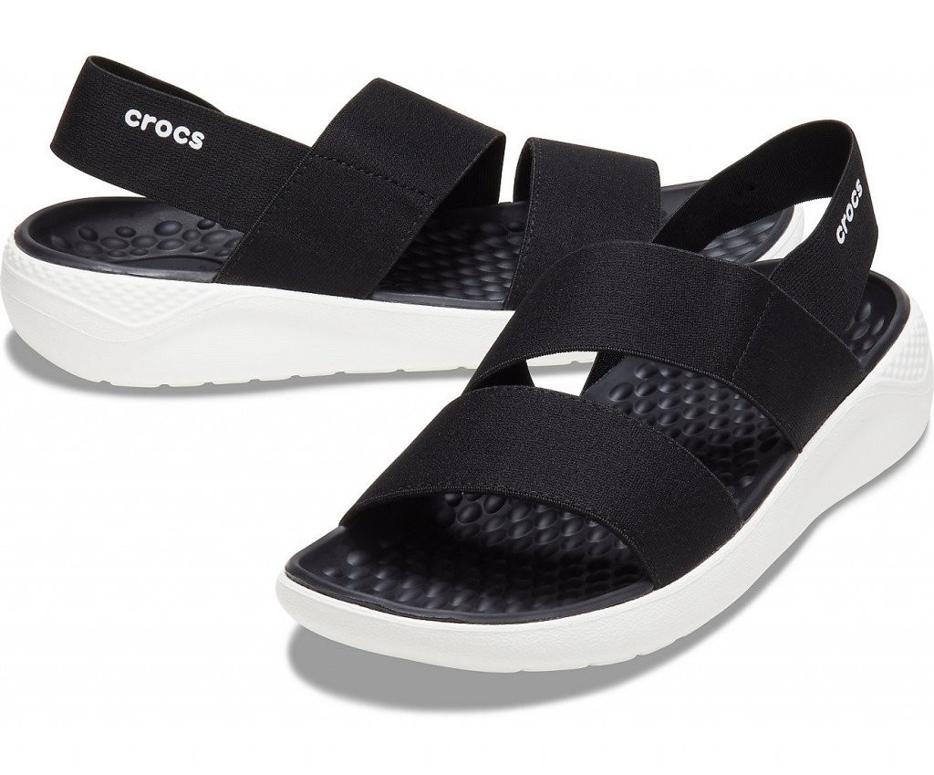 

Сандалии Crocs LiteRide Stretch, W9, черные, 39-40