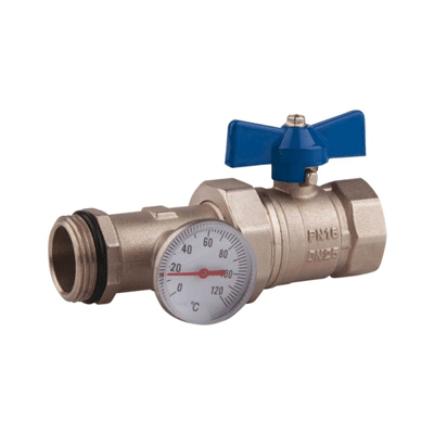 

Кран шаровой с термометром SD Plus 1" ВН прямой (SD220TW25)