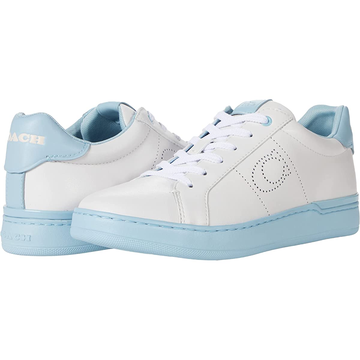

Кроссовки женские COACH Lowline Leather Белый 36.5