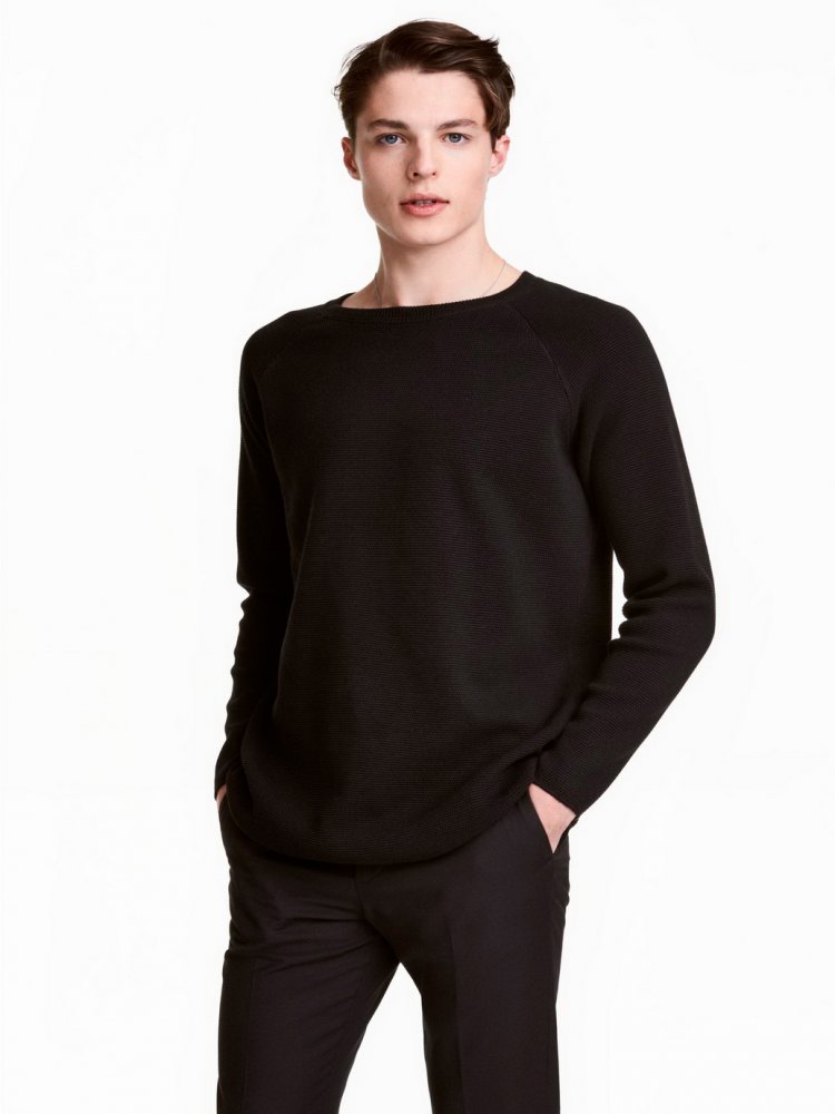 

Джемпер H&M 0451395-5  Черный, Джемпер H&M 0451395-5 S Черный