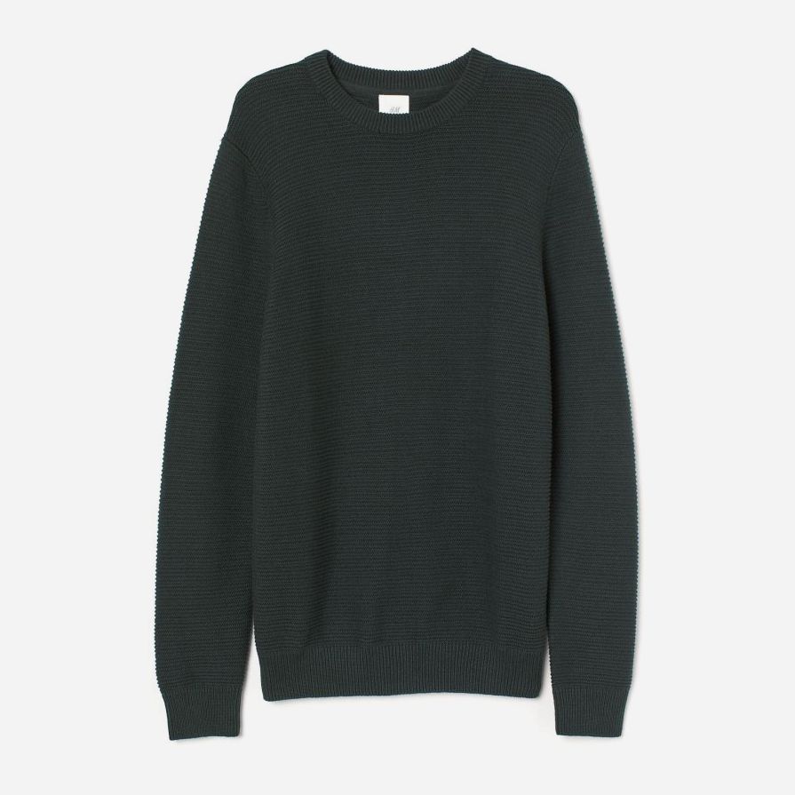 

Джемпер H&M 0765362-0  Зеленый, Джемпер H&M 0765362-0 L Зеленый