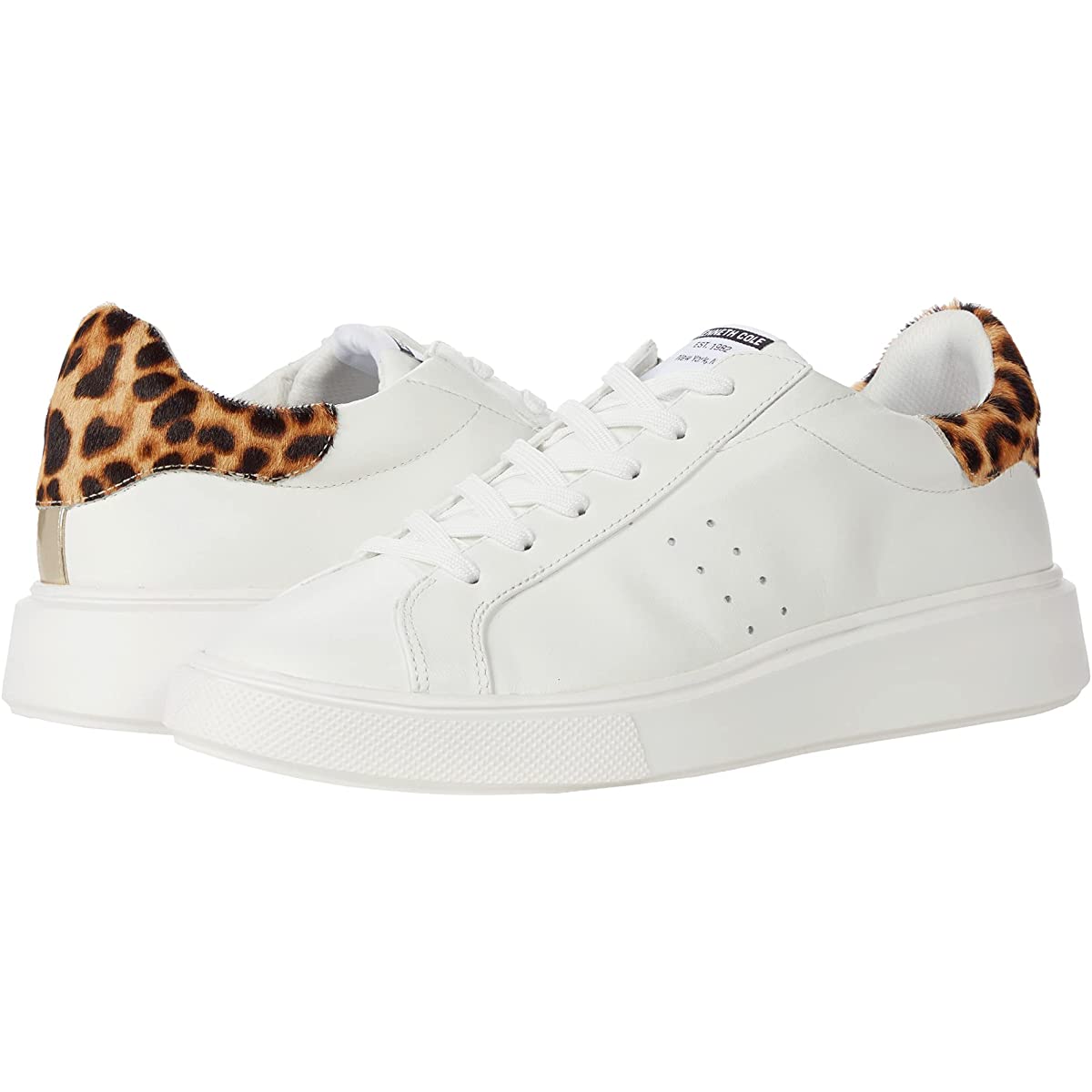 

Кроссовки женские Kenneth Cole New York Kam Platform Lace-Up Белый 38.5