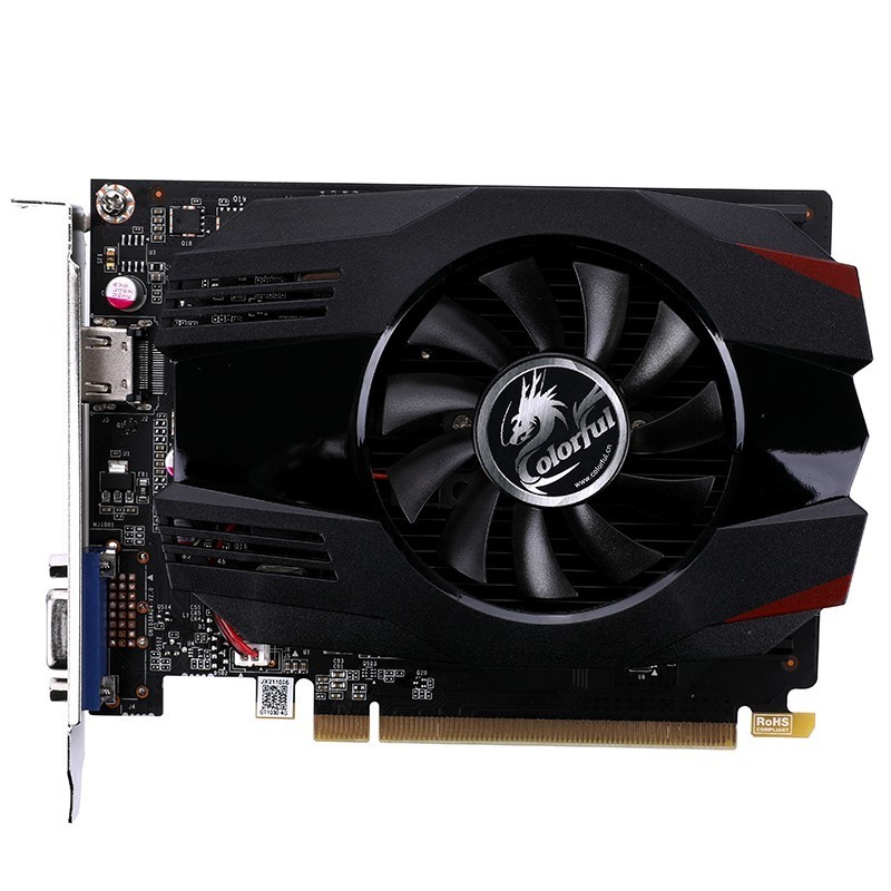 

Видеокарта Colorful, GeForce GT1030, 4Gb GDDR4, 64-bit, VGA/HDMI, 1152/2100 MHz (GT1030 4G-V)