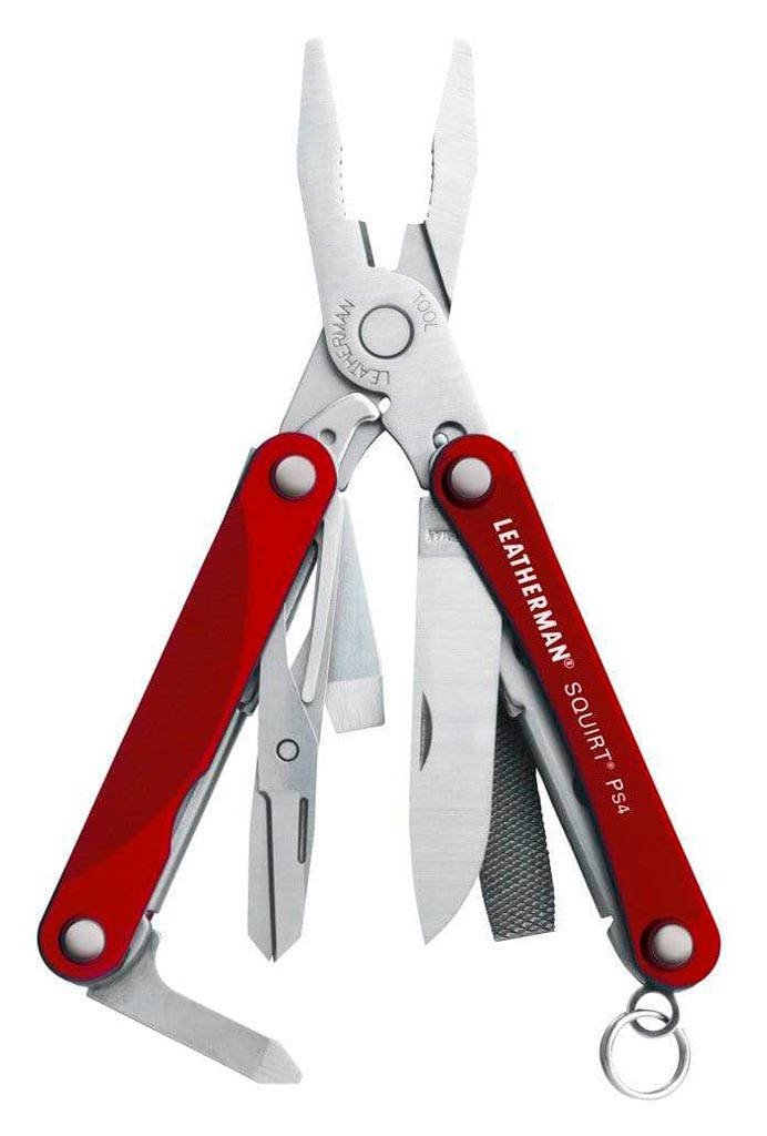 

Мультитул Leatherman Squirt PS4 Red (831227)