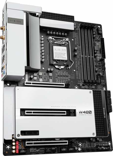 

Материнcкая плата GIGABYTE W480 VISION D (W480 VISION D)