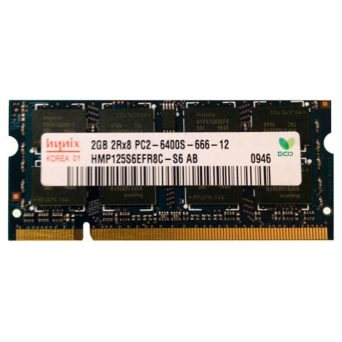 

Модуль памяти HYNIX SO-DIMM DDR2 800MHz 2GB (HMP125S6EFR8C-S6)