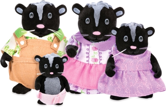 

Набор фигурок Li'l Woodzeez Семья Скунсов (6258Z)