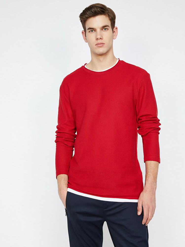 

Джемпер Koton 9YAM91010OK-401  Red, Джемпер Koton 9YAM91010OK-401 M Red
