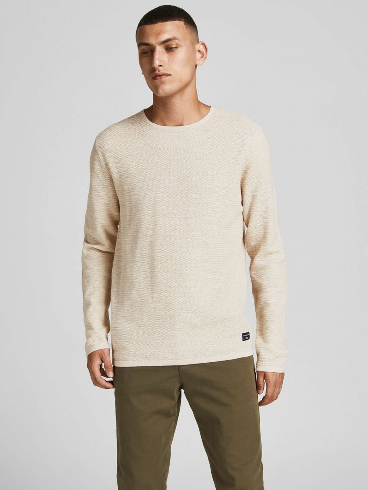 

Джемпер Jack & Jones 12184027-2993  Oatmeal, Джемпер Jack & Jones 12184027-2993 L Oatmeal