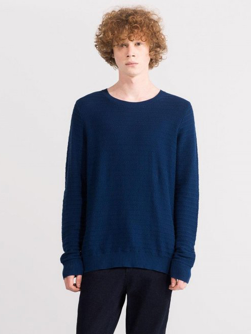 

Джемпер Pull & Bear XAZ217012CRRL  Синий, Джемпер Pull & Bear XAZ217012CRRL M Синий