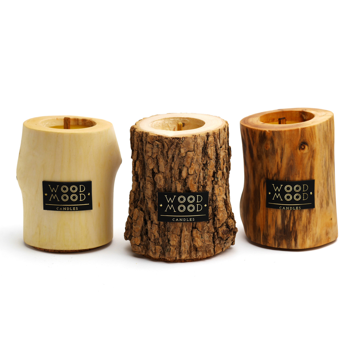 

Трио декоративных свеч WoodMood OtherSisters