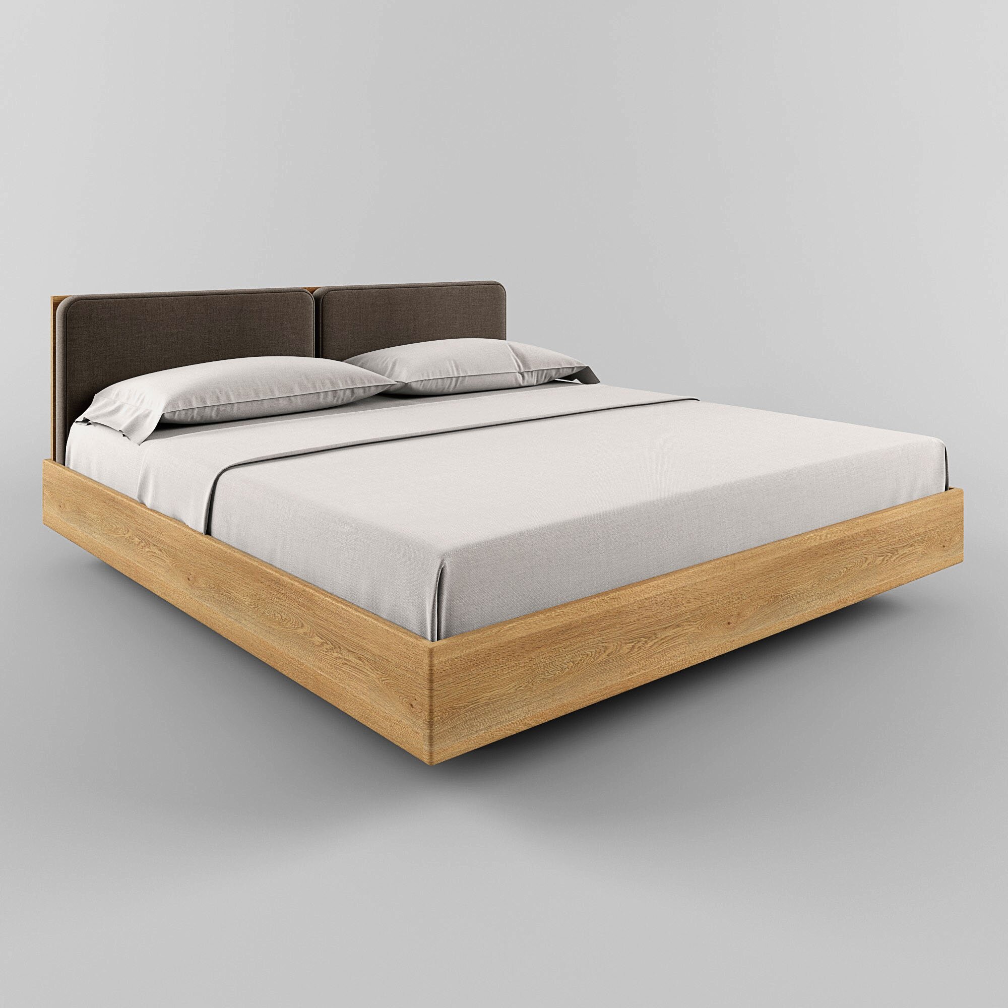 

Двуспальная кровать MINIMAL-II 200*200 см с местом для хранения